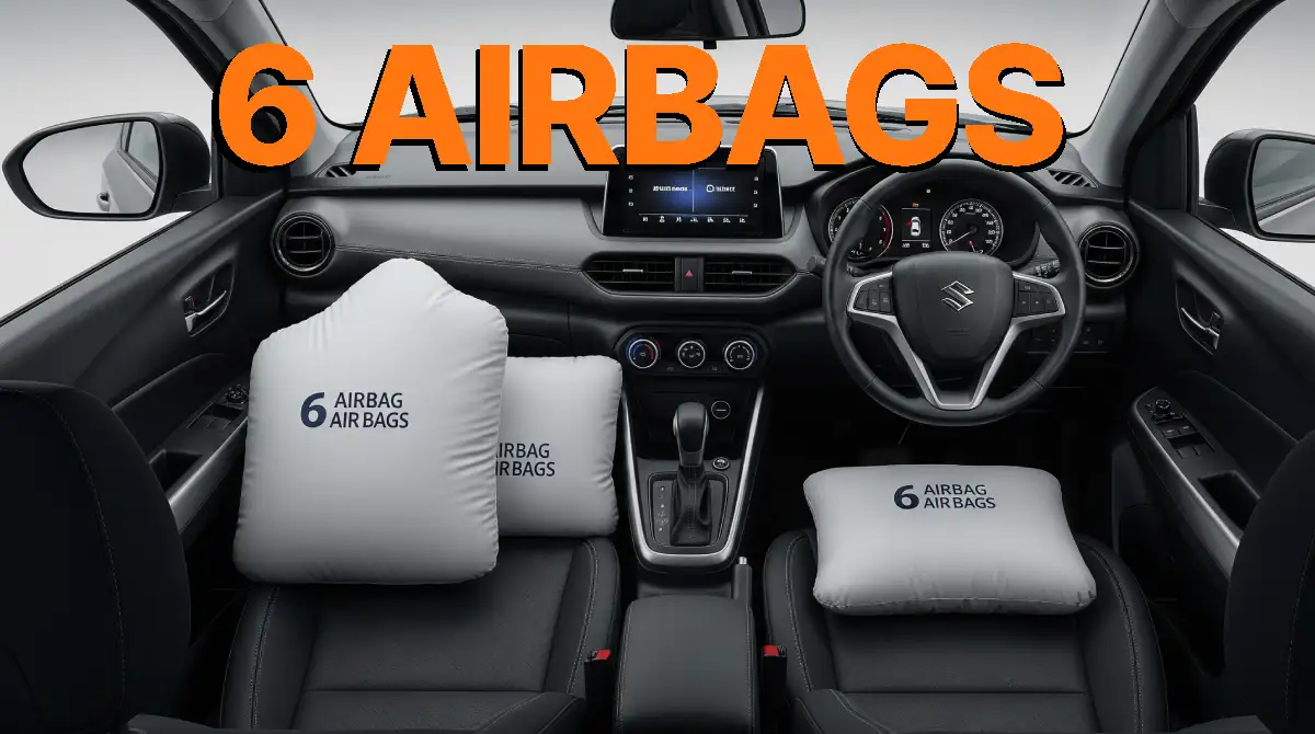 Maruti Fronx gets 6 Airbags